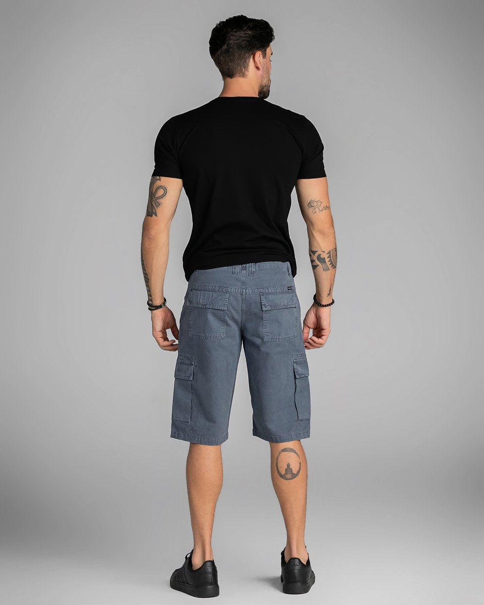 Bermuda Cargo Masculina Sarja