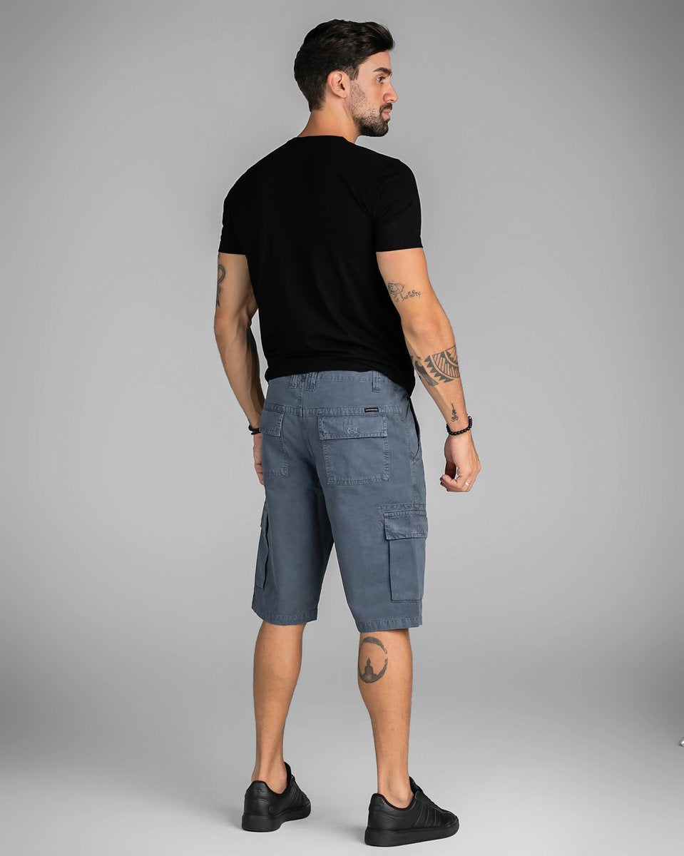 Bermuda Cargo Masculina Sarja