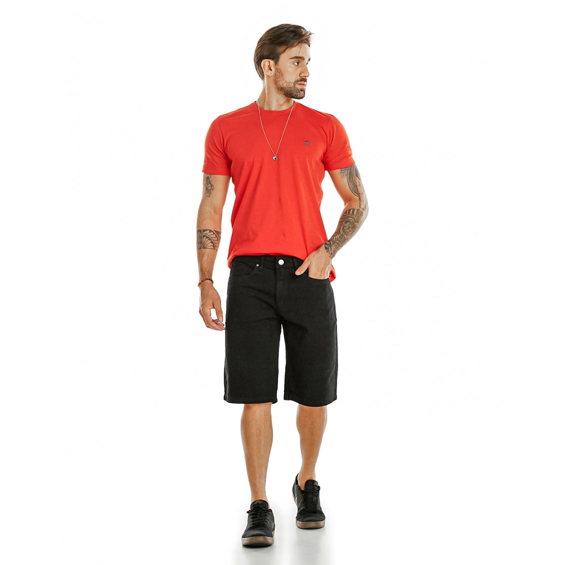 Bermuda Masculina Five Pockets sarja