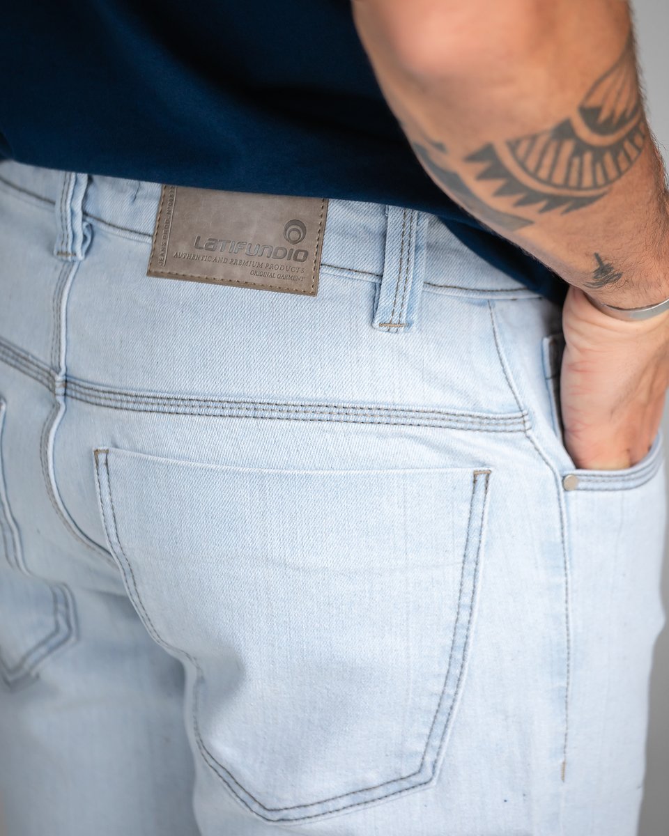Bermuda Masculina Jeans Clara