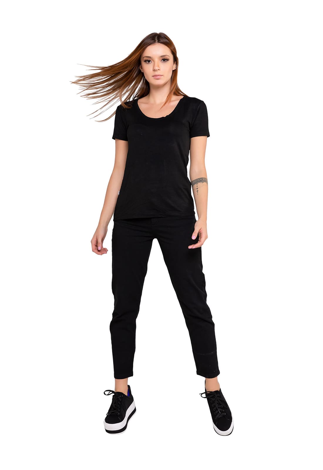 Blusa Camiseta Feminina Manga Curta Latifundio