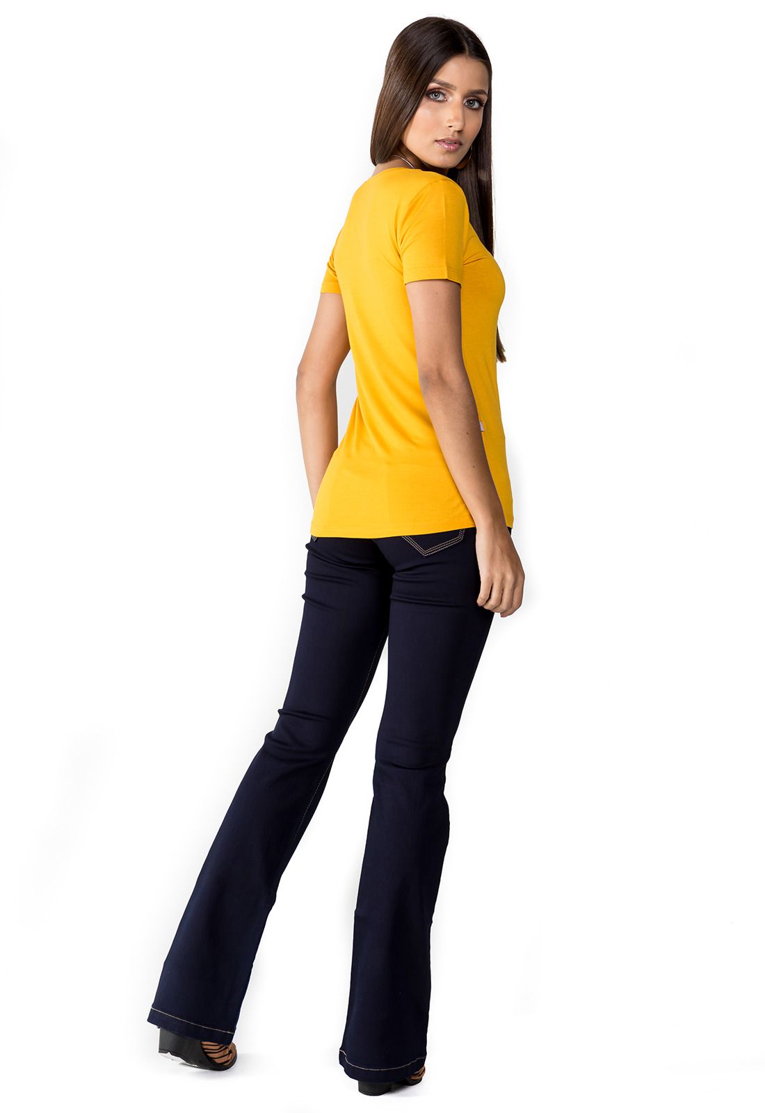Blusa Camiseta Feminina Manga Curta Latifundio
