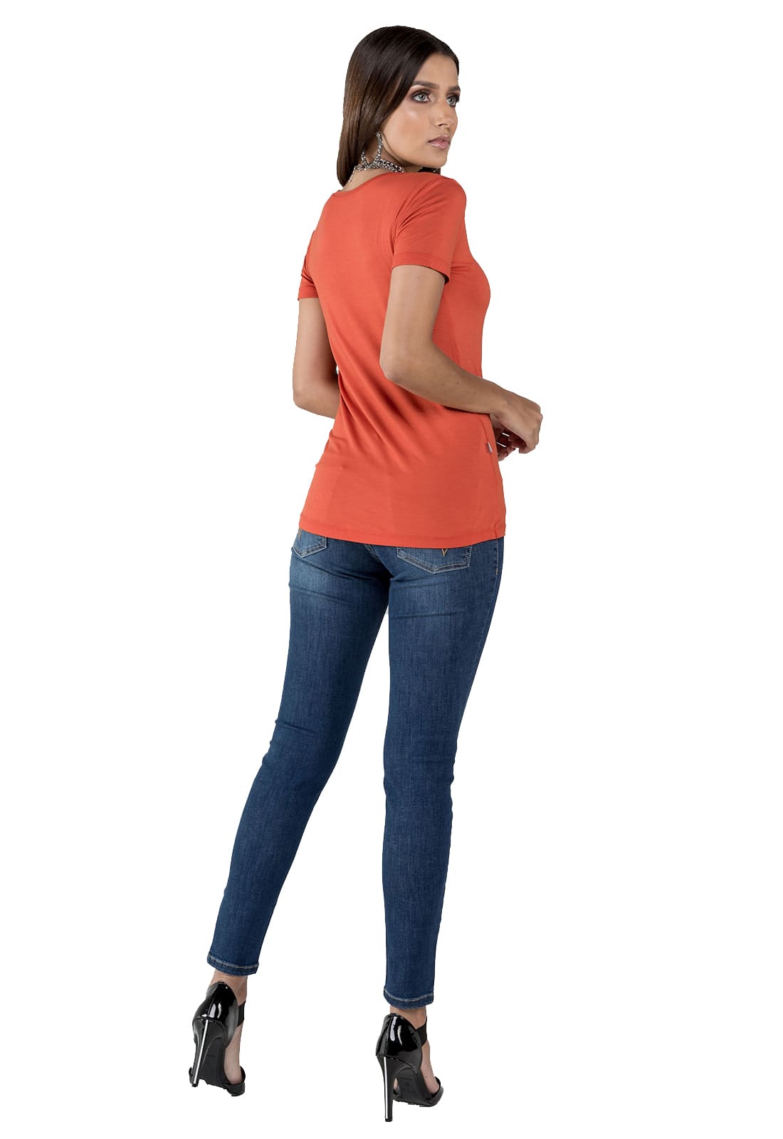 Blusa Camiseta Feminina Manga Curta Latifundio