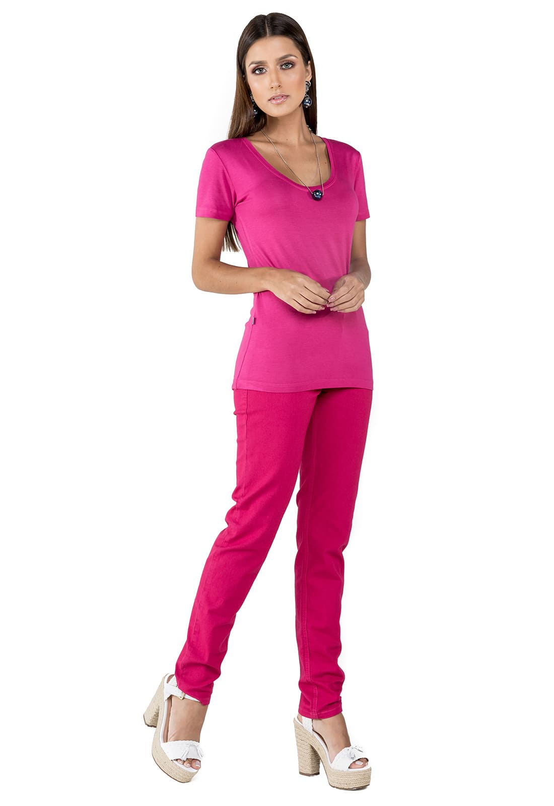 Blusa Camiseta Feminina Manga Curta Latifundio