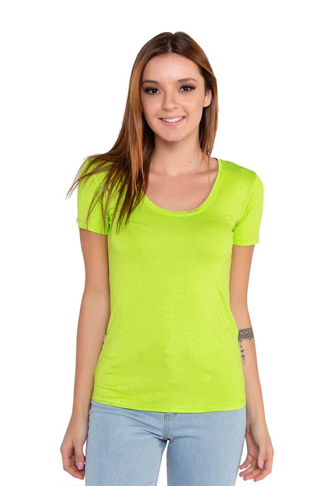 Blusa Camiseta Feminina Manga Curta Latifundio
