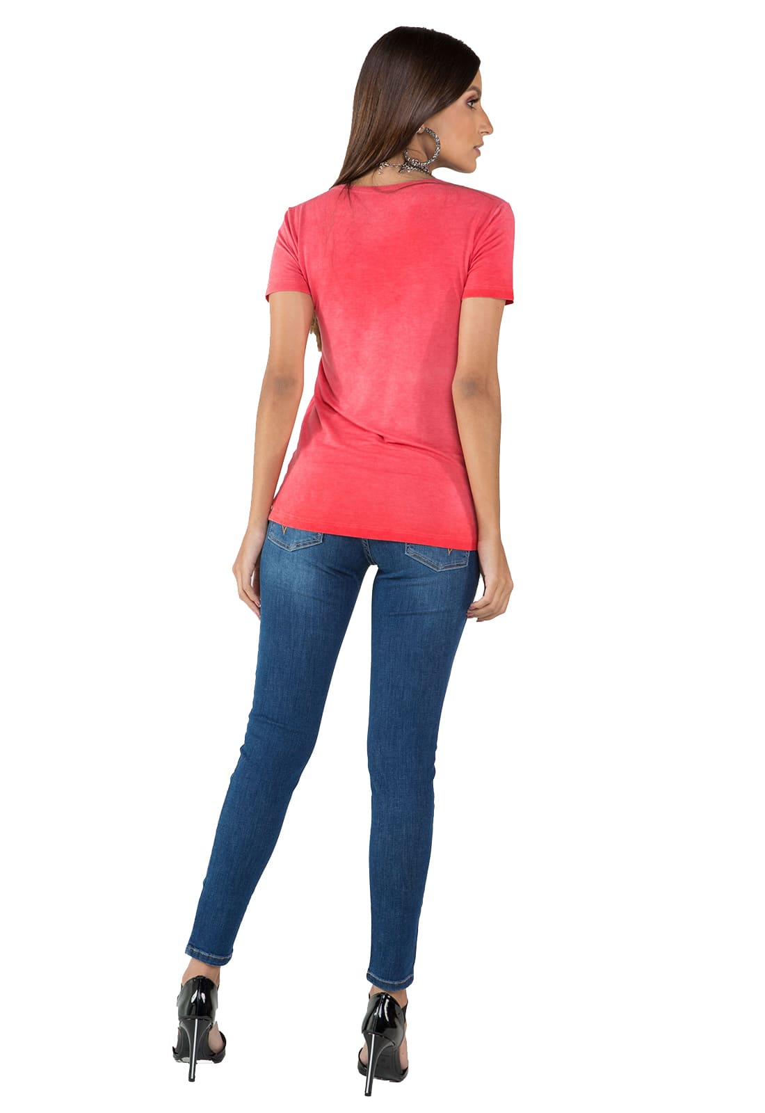 Blusa Camiseta Feminina Manga Curta Latifundio