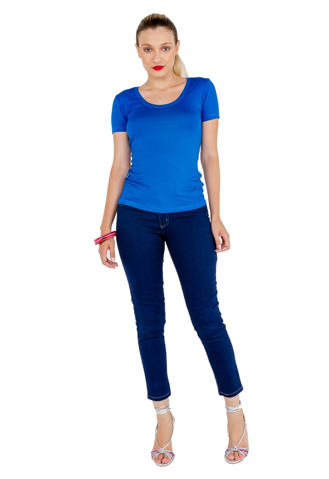 Blusa Camiseta Feminina Manga Curta Latifundio
