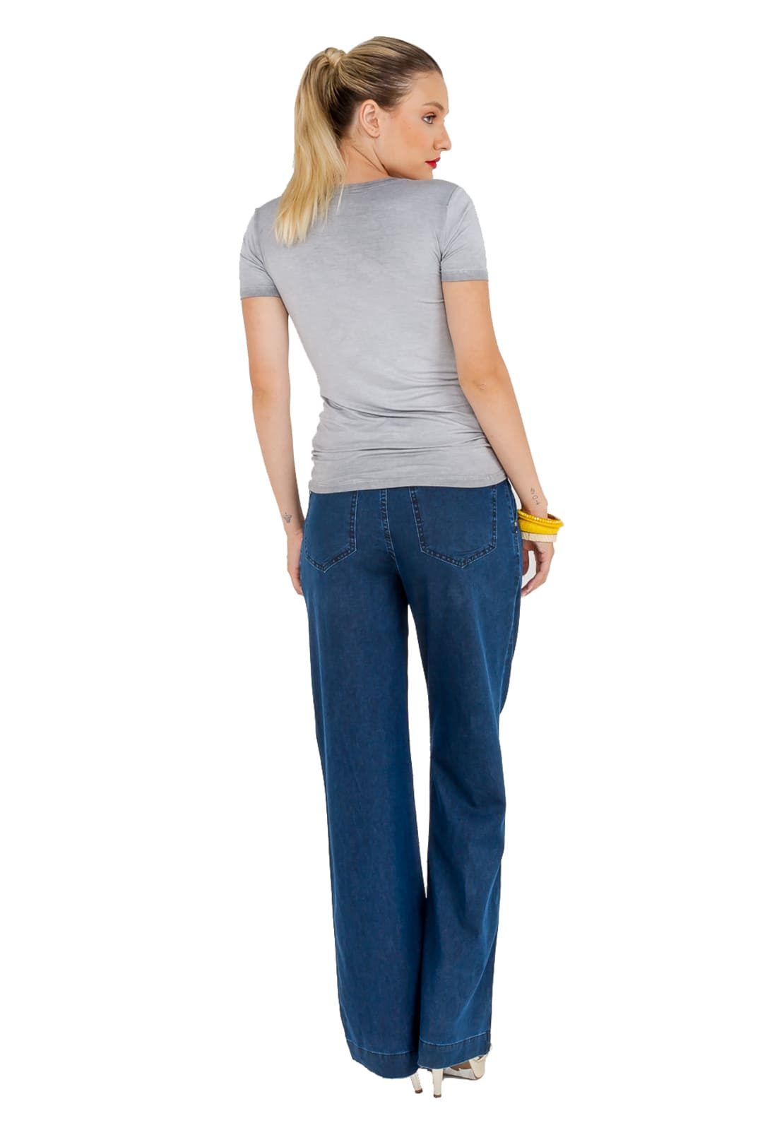 Blusa Camiseta Feminina Manga Curta Latifundio