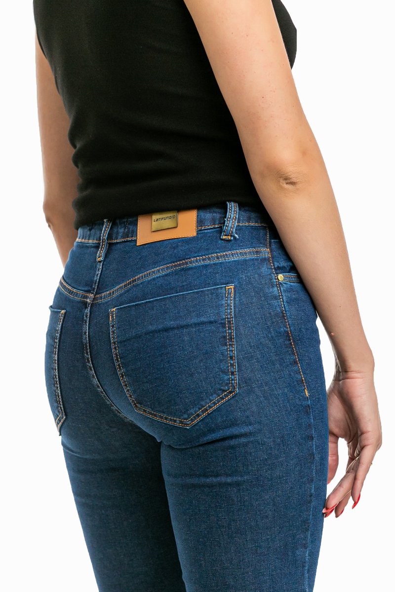 Calça Cropped Alta