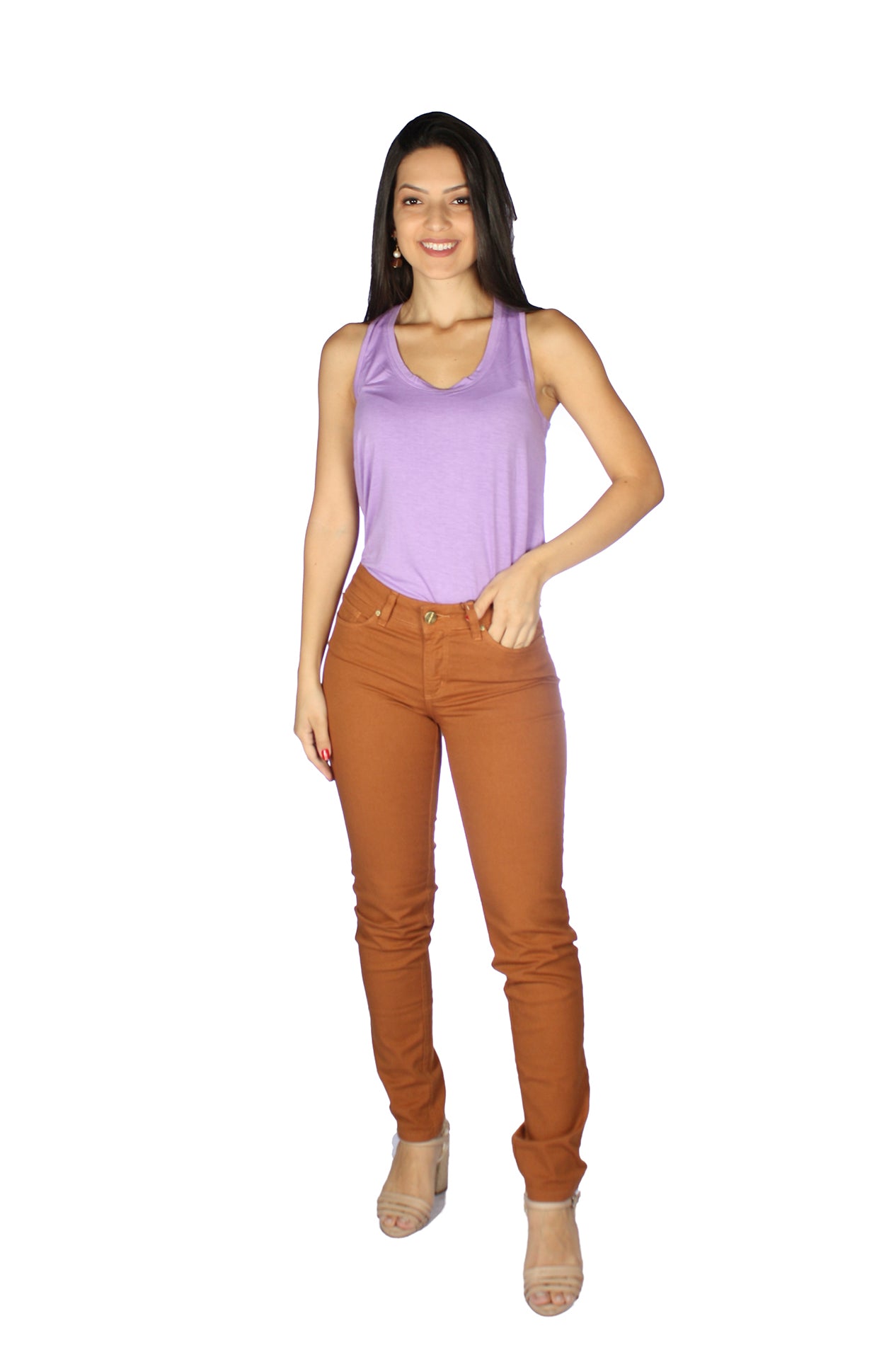 Calça Feminina Latifundio Tradicional Cigarrete