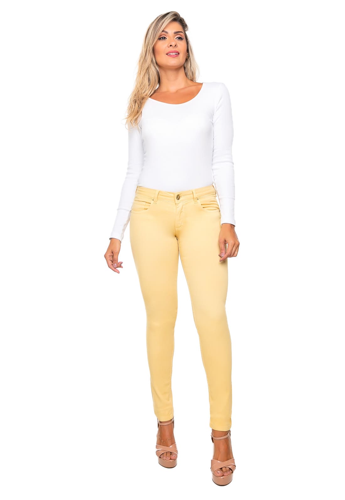 Calça Feminina Saint Tropez Skinny - www.latifundio.com.br