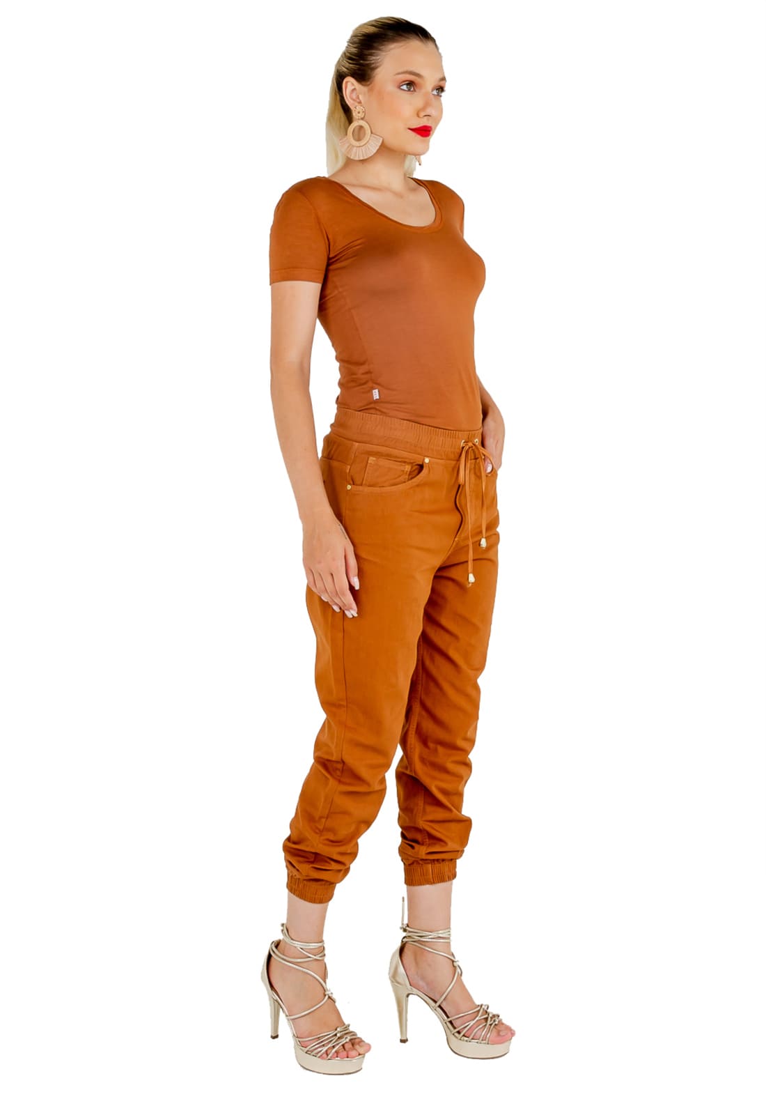 Calça Feminina Sarja Latifundio Jogger