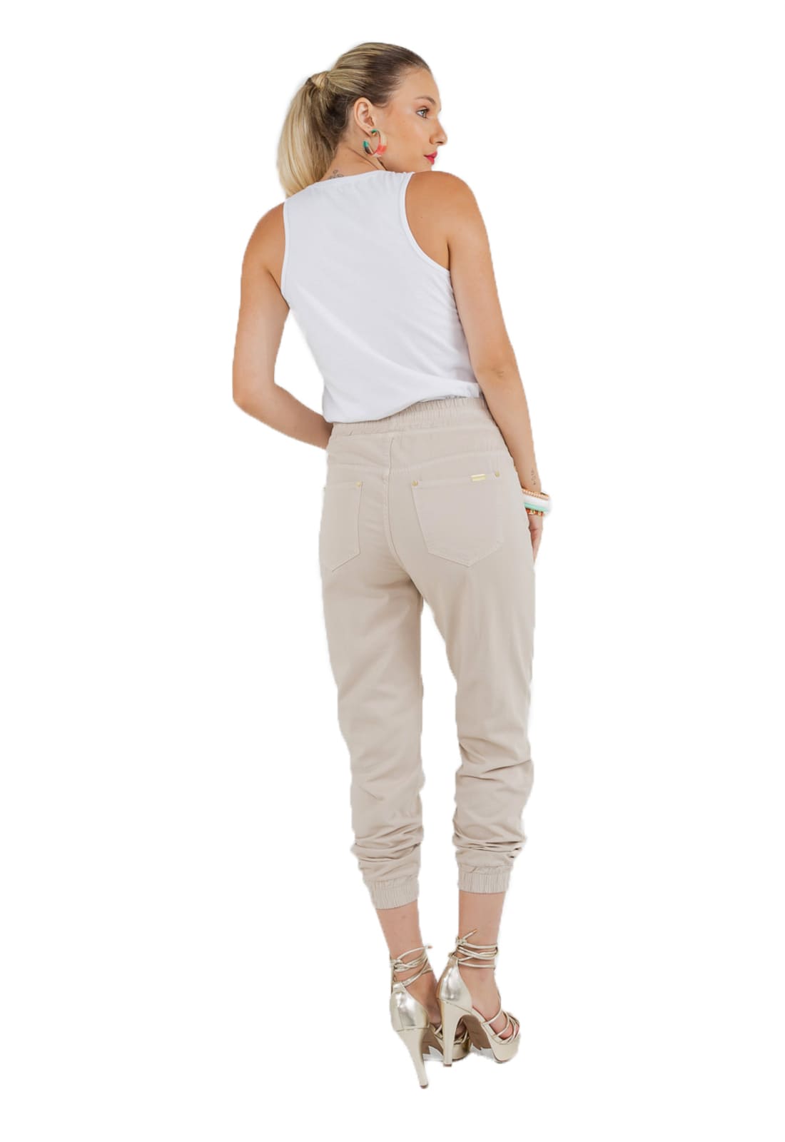 Calça Feminina Sarja Latifundio Jogger