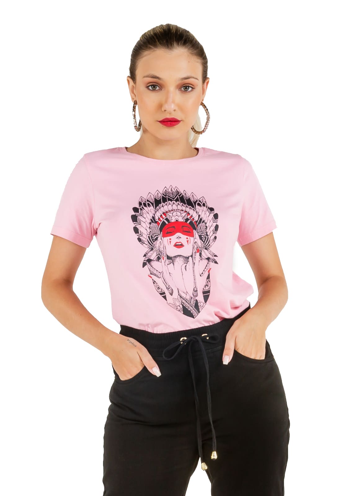 Calça Feminina Sarja Latifundio Jogger