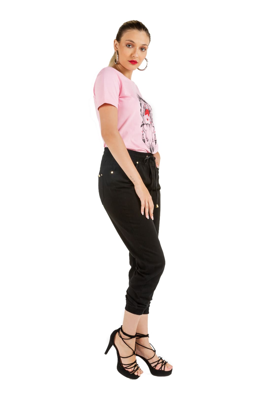 Calça Feminina Sarja Latifundio Jogger