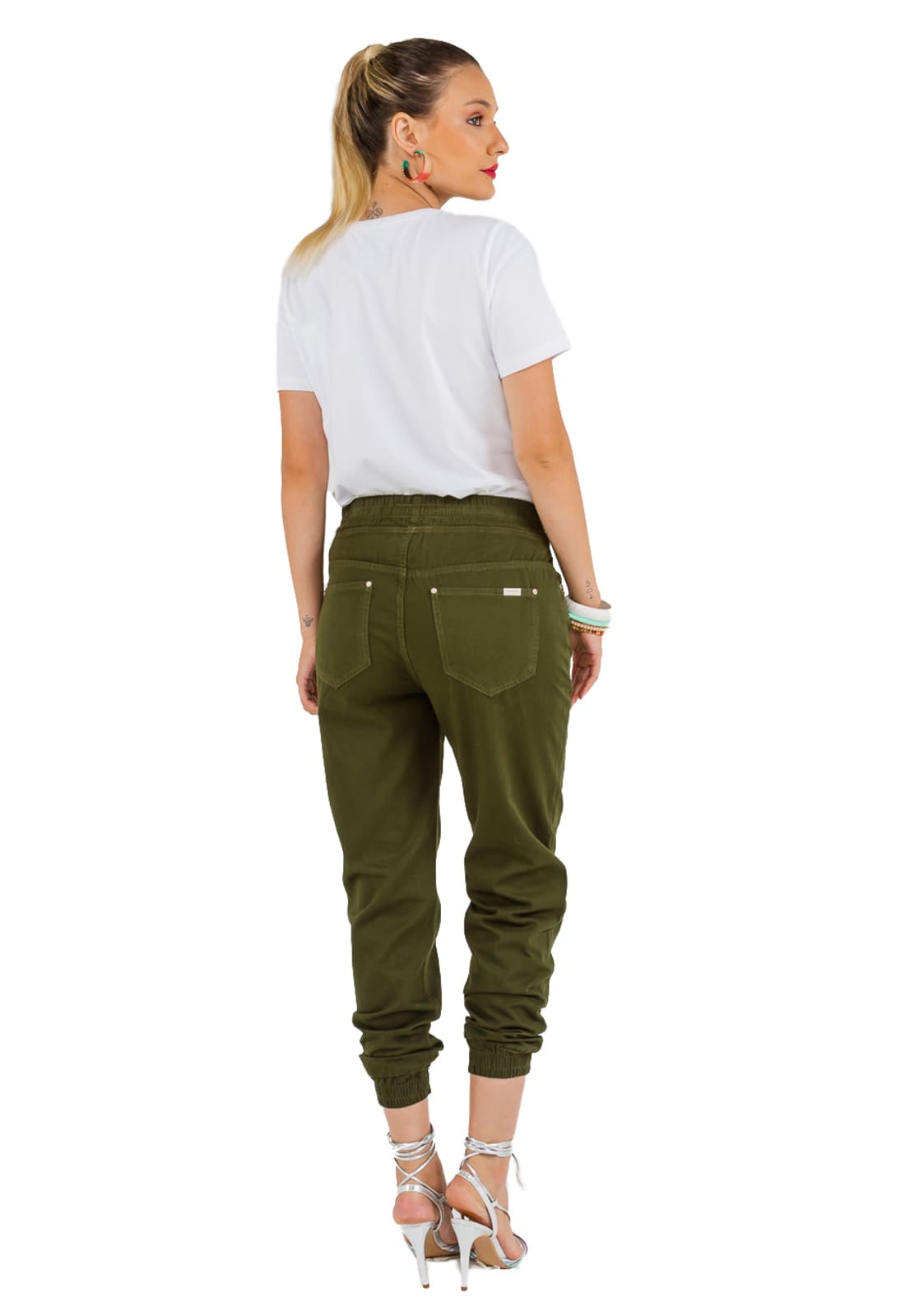 Calça Feminina Sarja Latifundio Jogger