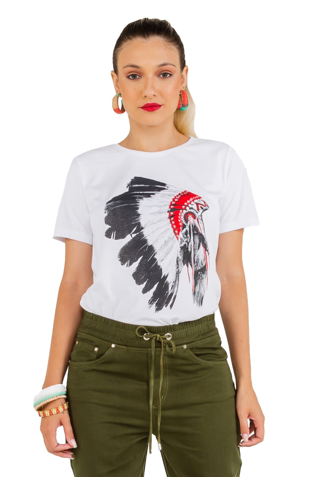 Calça Feminina Sarja Latifundio Jogger