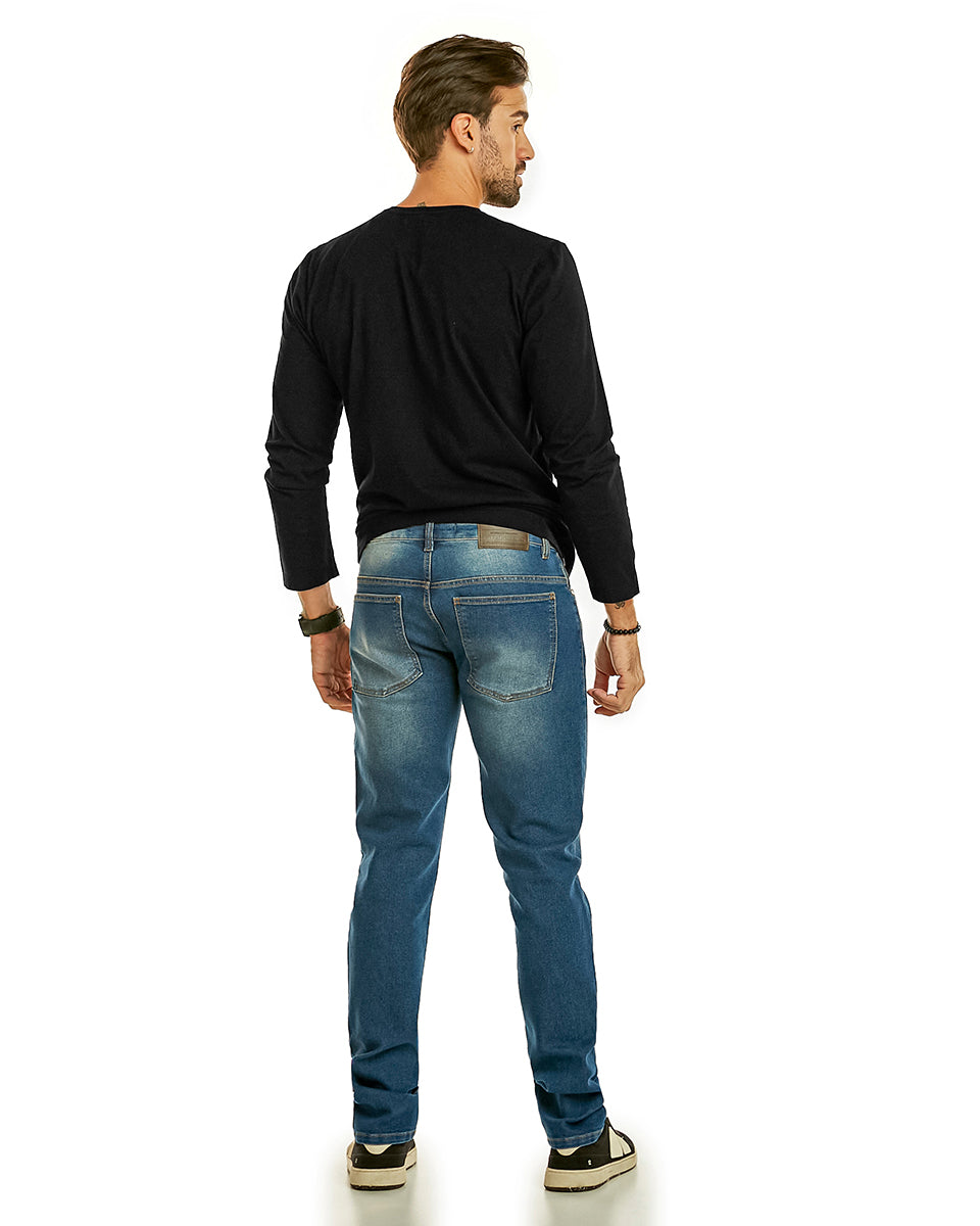Calça Masculina Fit Jeans