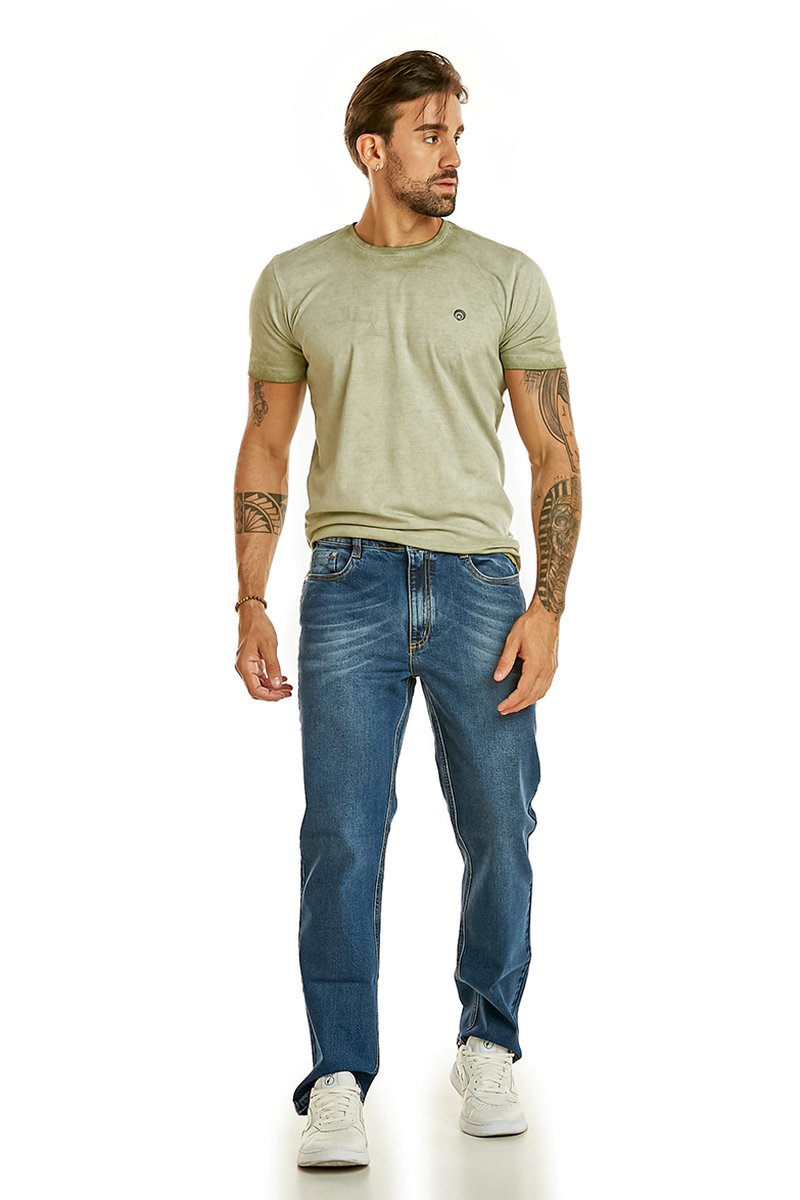 Calça Masculina Reta Jeans