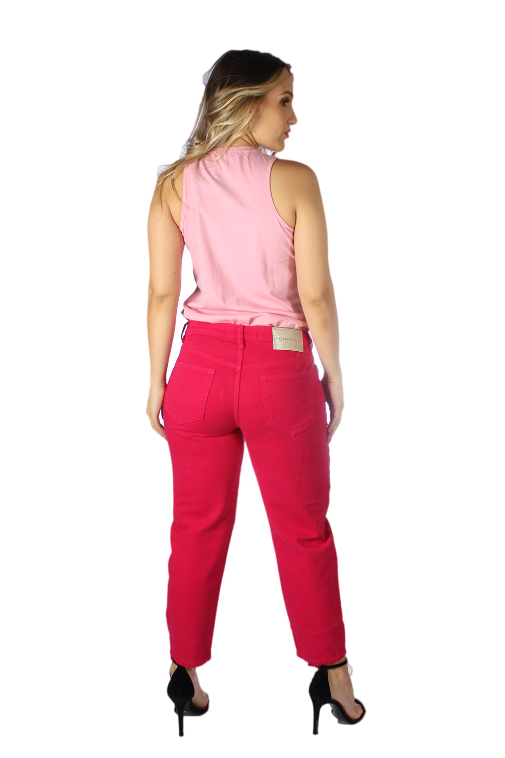 Calça Mom Colorida