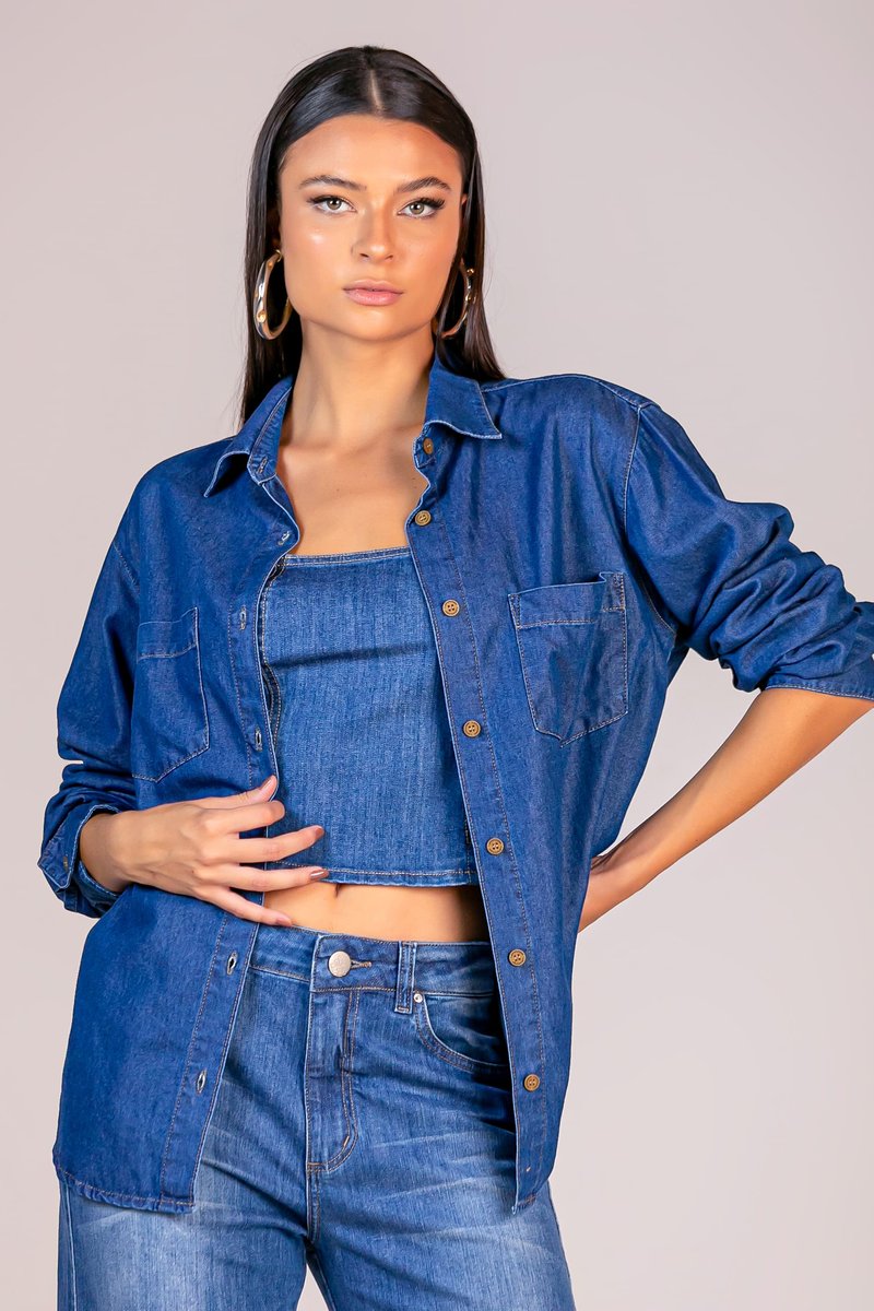 Camisa Feminina Boyfriend
