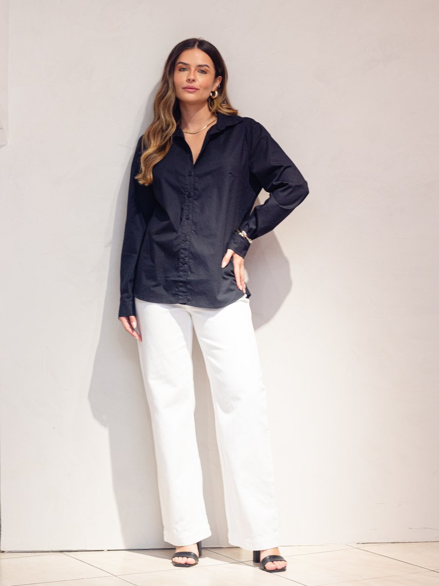 Camisa Feminina Tecido