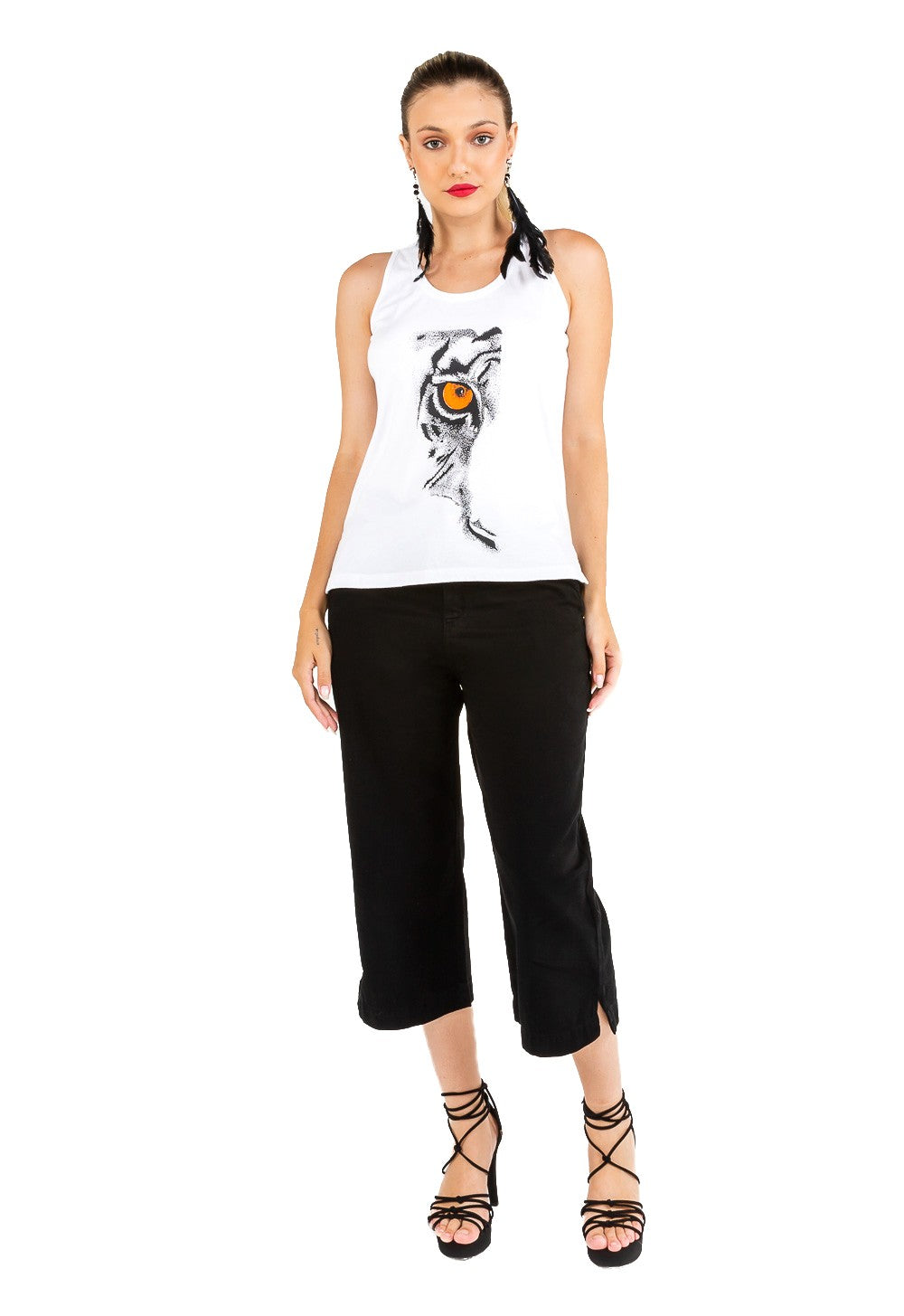 Camiseta Básica Malha Latifundio Estampa Eye - www.latifundio.com.br