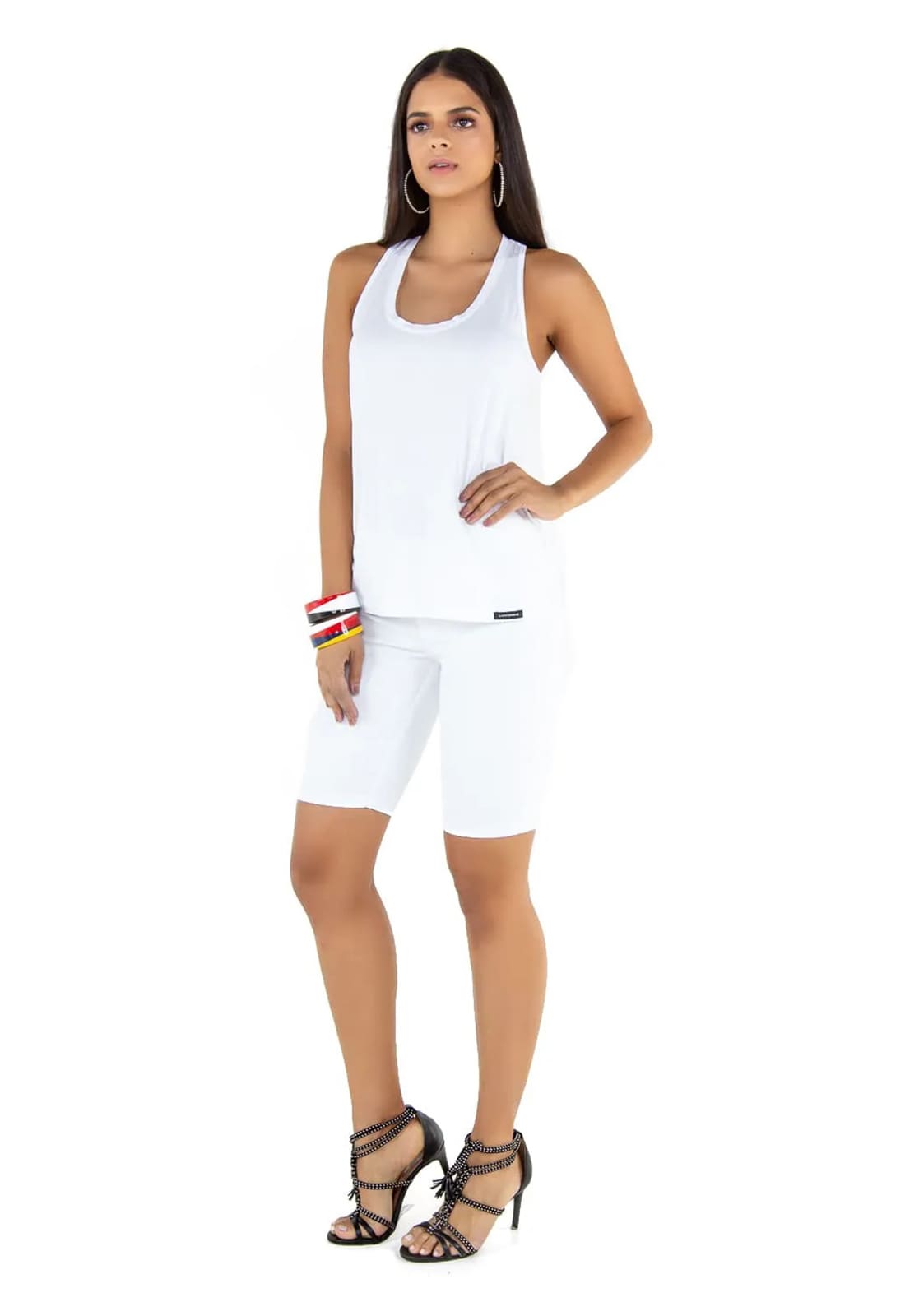 Camiseta Regata Feminina Latifundio - Costas Tipo Nadador