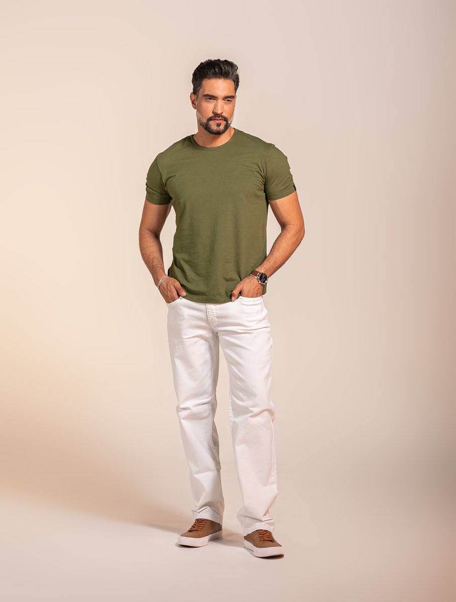 Calça Masculina Reta Five Pockets Colors
