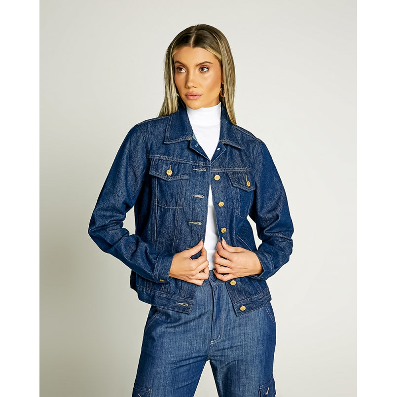 Jaqueta Jeans Feminina