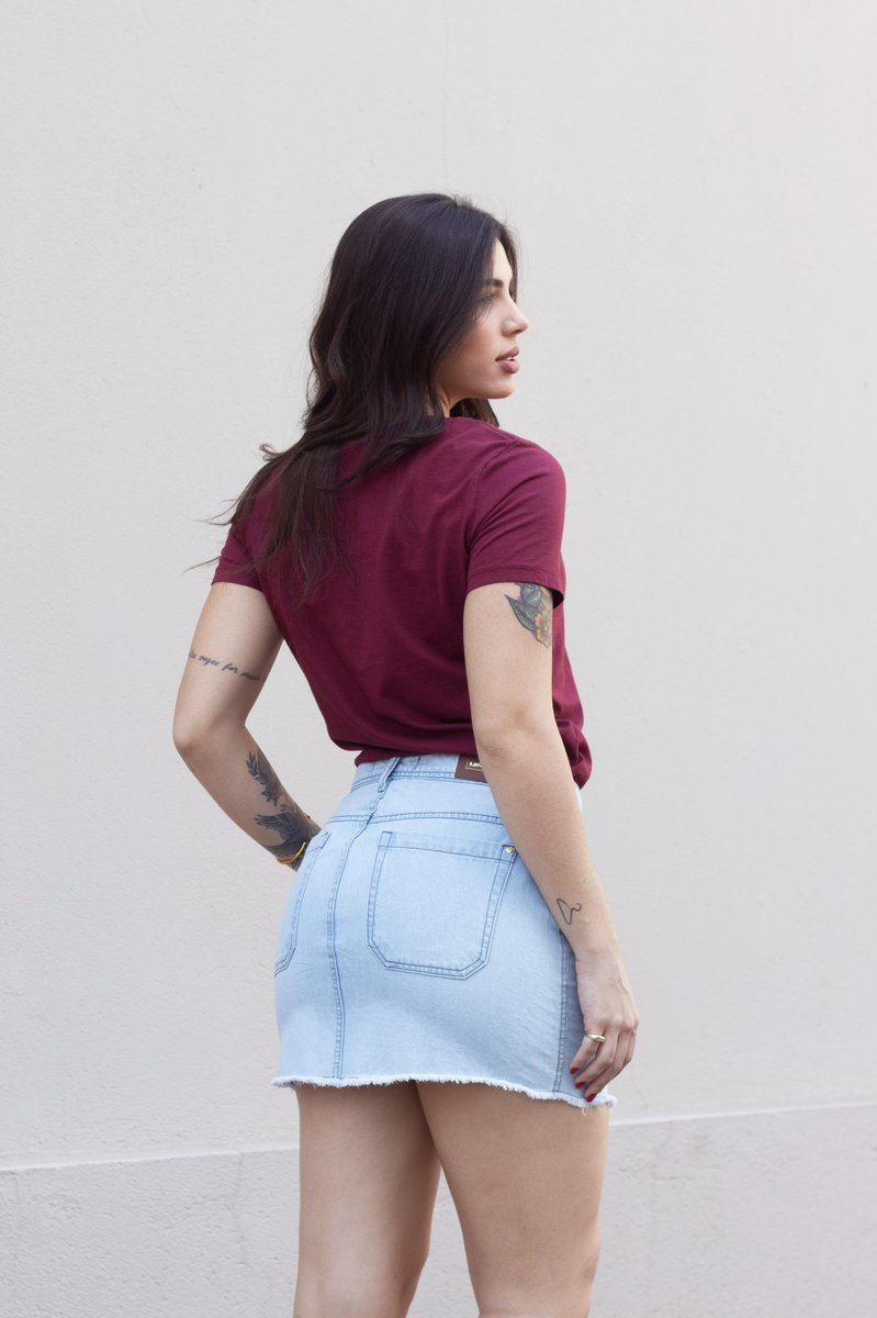 Mini Saia Jeans
