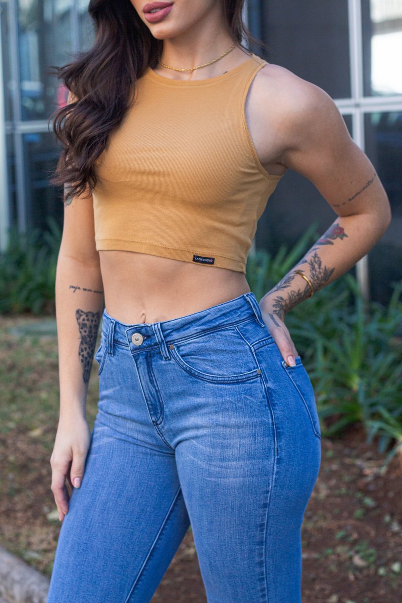 Regata Feminina Cropped