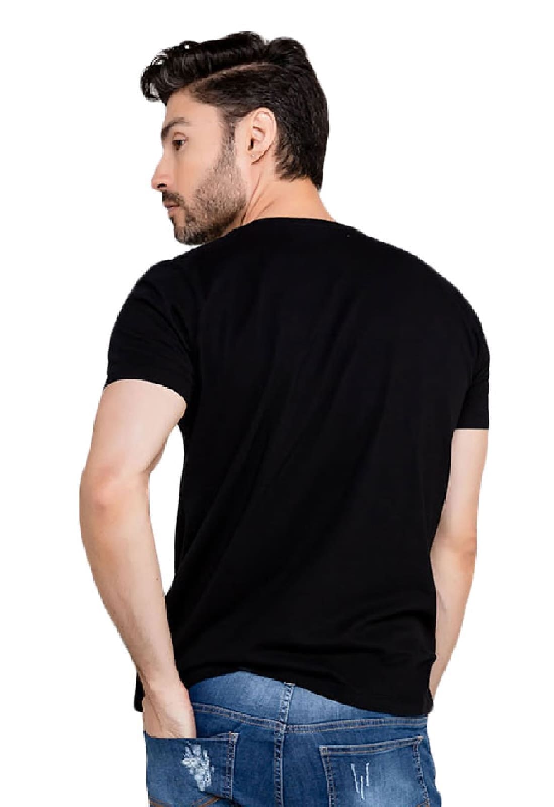 T-shirt Camiseta Masculina 100% Algodão Manga Curta
