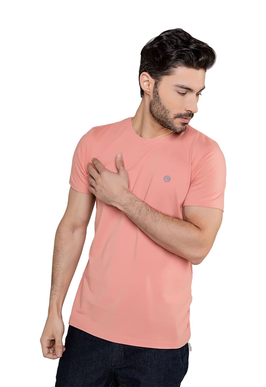 T-shirt Camiseta Masculina 100% Algodão Manga Curta