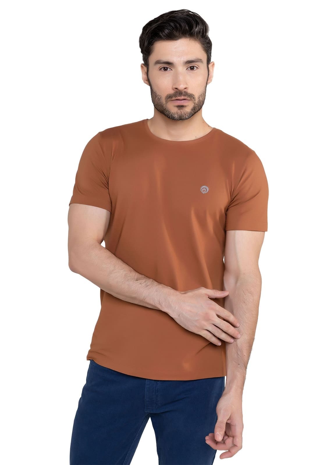 T-shirt Camiseta Masculina 100% Algodão Manga Curta