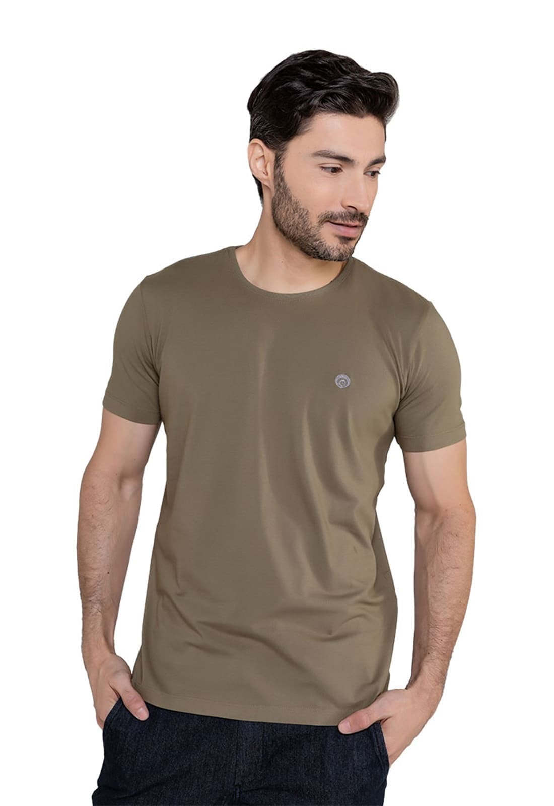 T-shirt Camiseta Masculina 100% Algodão Manga Curta