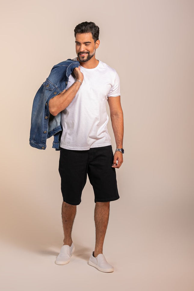 Bermuda Masculina Five Pocktes