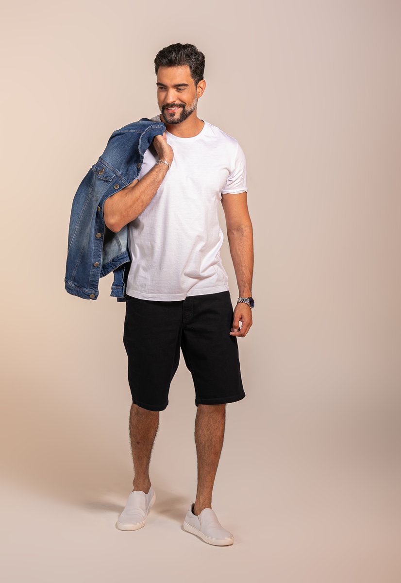 Bermuda Masculina Five Pocktes