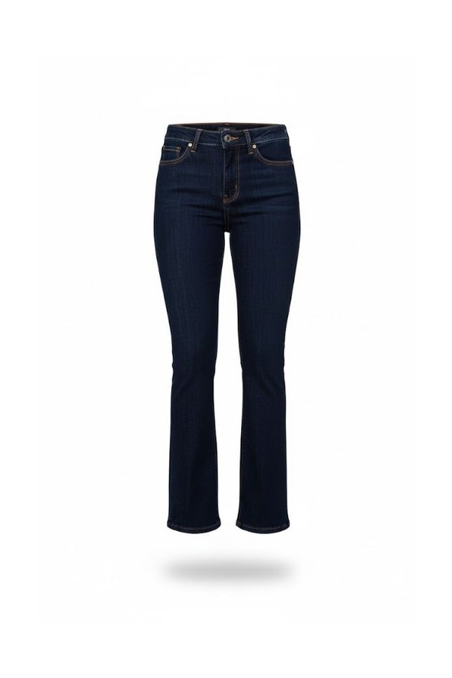 Calça Feminina Tradicional Boot Cut - Jeans Escuro - www.latifundio.com.br