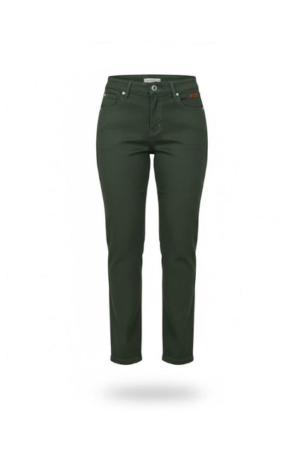 Calça Feminina Classic - Verde Militar - www.latifundio.com.br