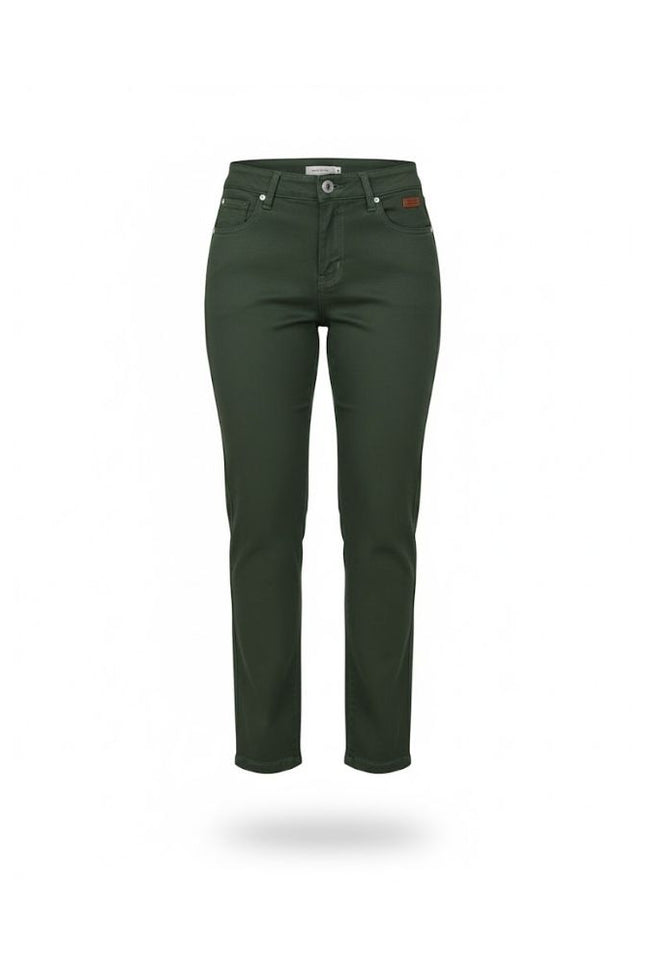 Calça Feminina Classic - Verde Militar - www.latifundio.com.br