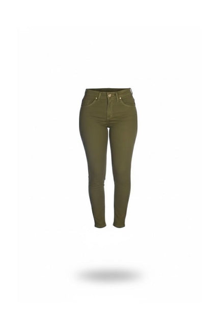 Calça Feminina Cigarrete - Verde Militar - www.latifundio.com.br