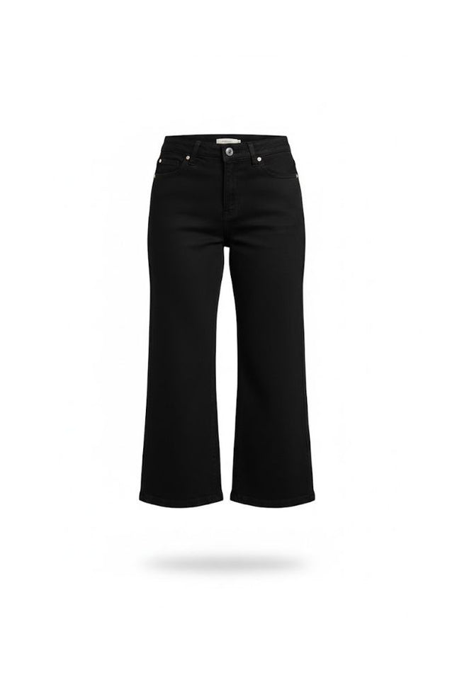 Calça Feminina Pantacourt - Preto - www.latifundio.com.br