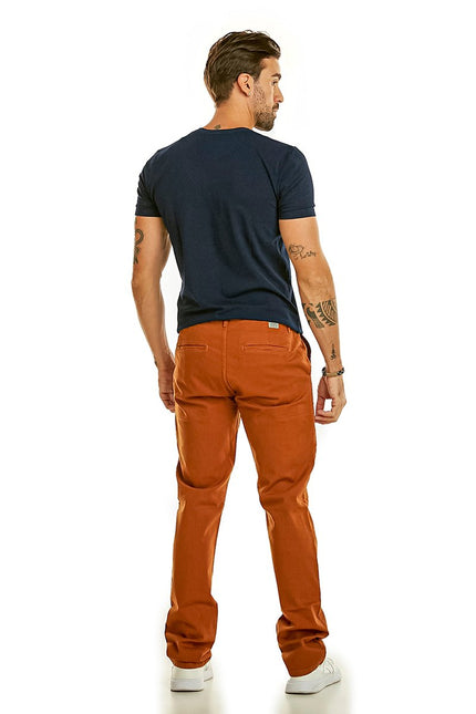 Calça Masculina Sarja Classic Latifundio - Cominho - www.latifundio.com.br