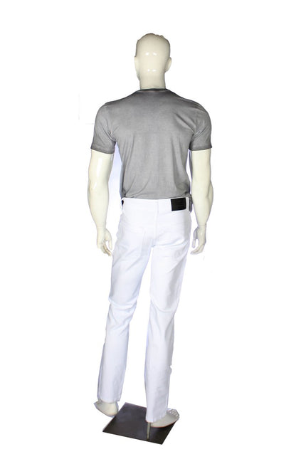 Calça Masculina Reta Sarja - Branco