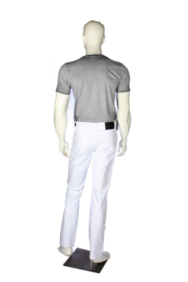 Calça Masculina Reta Sarja - Branco