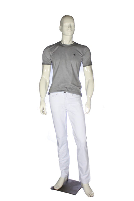 Calça Masculina Reta Sarja - Branco