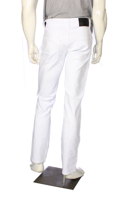Calça Masculina Reta Sarja - Branco