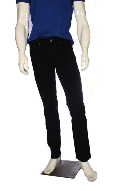Calça Masculina Reta Sarja - Preto