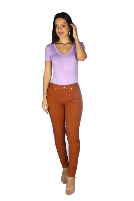 Calça Feminina Cigarrete - Cominho